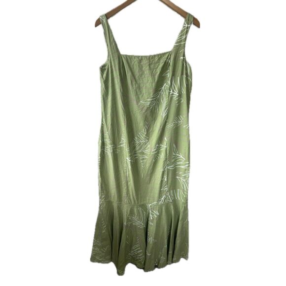 Sig Zane Green Maxi Dress - Picture 1 of 4